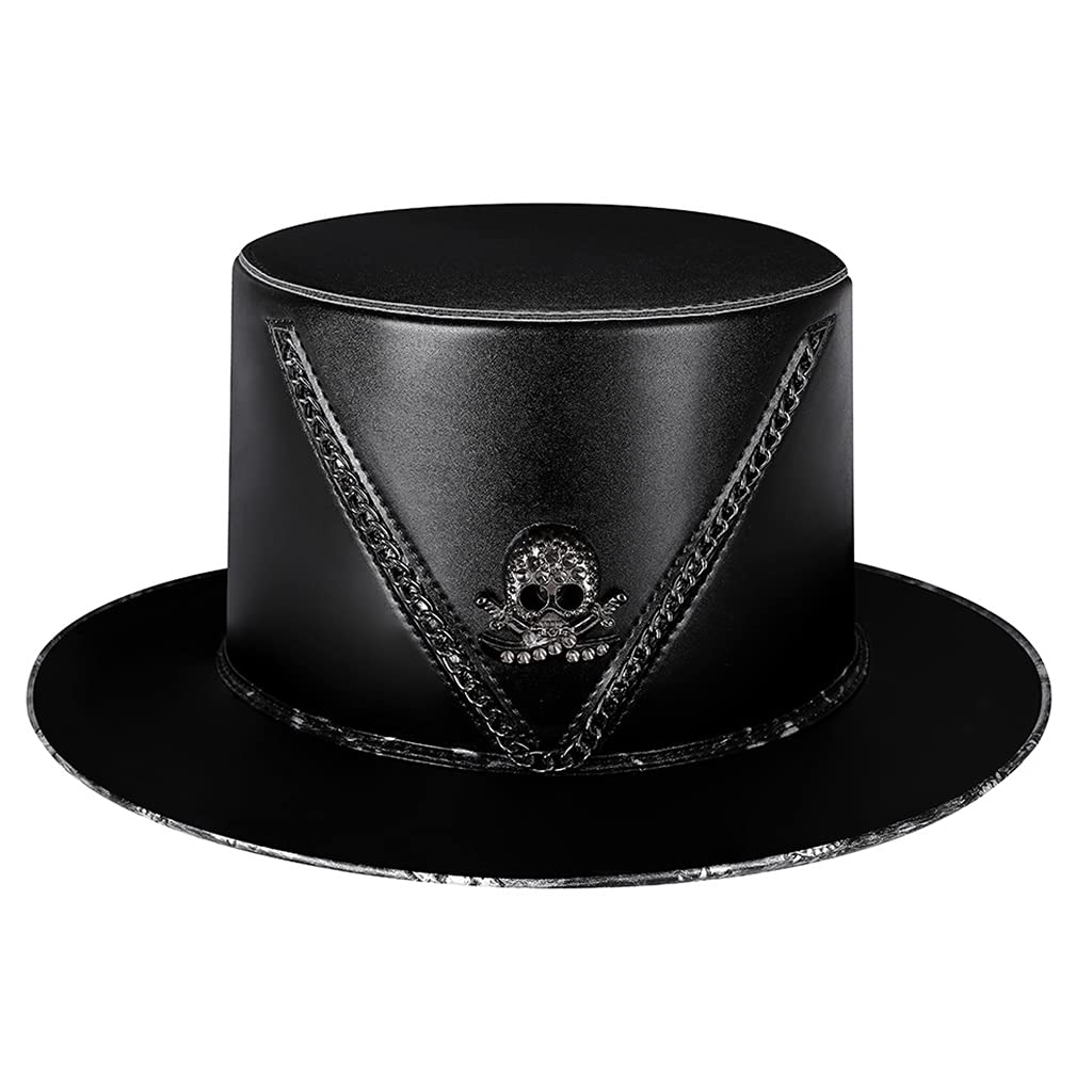 Amazon.com: caralin Steampunk Costume Plague Doctor Hat Leather